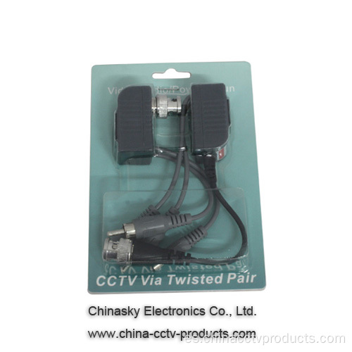 75 ohmios 1 canal Video Power Audio Balun